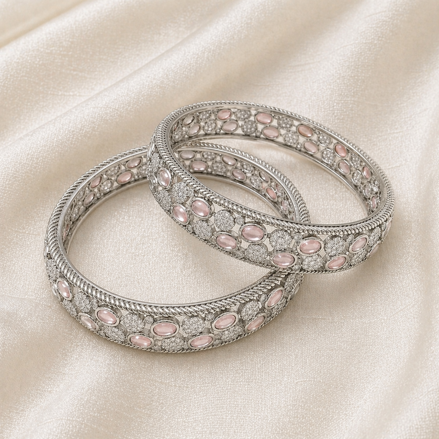 Kara Bangles - Pink
